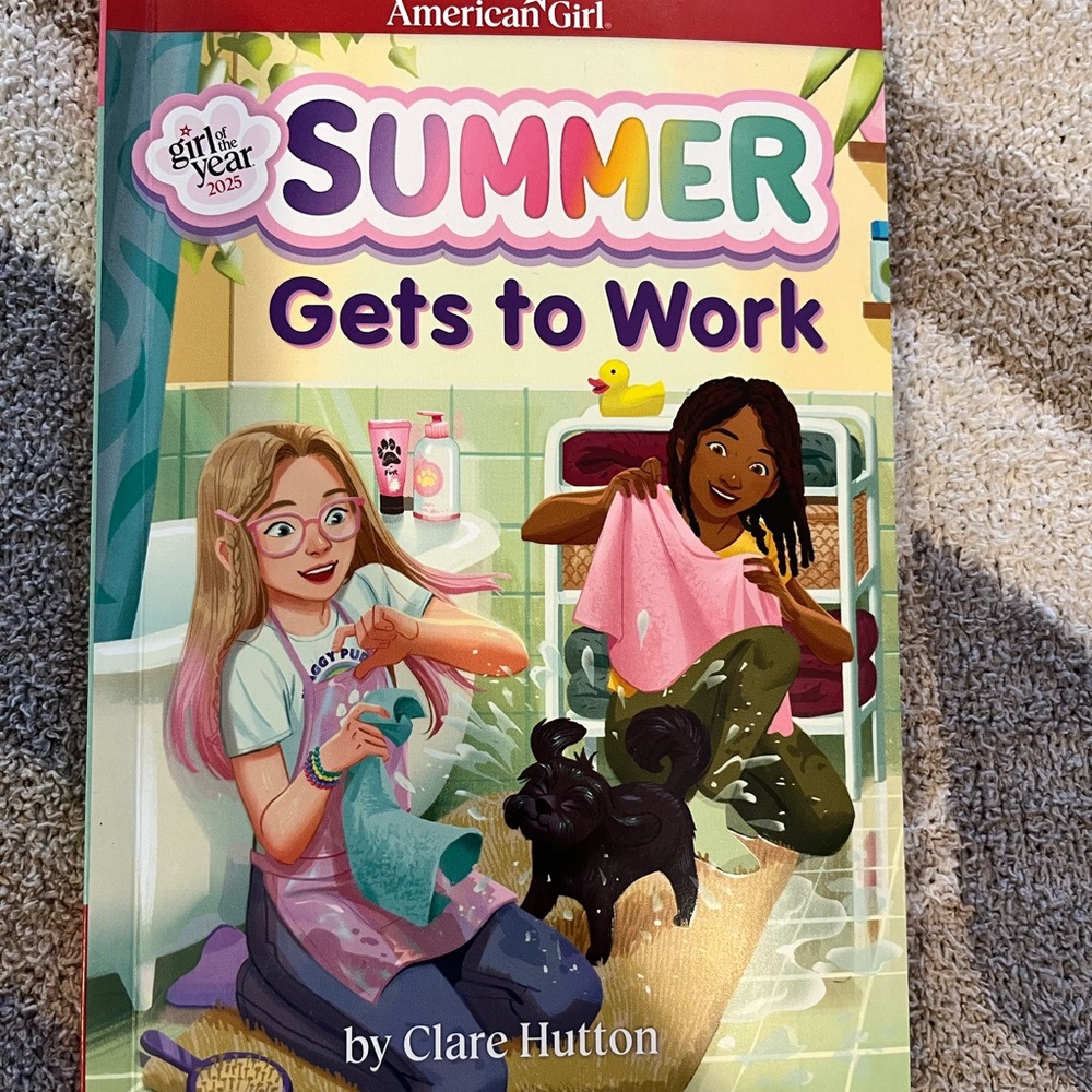 American Girl Book with Colorful Cover
